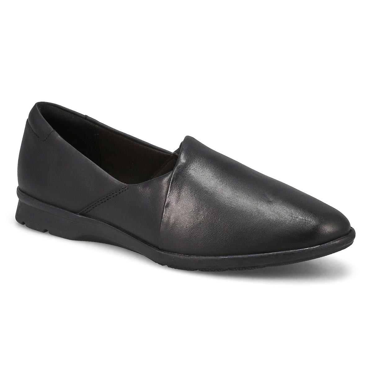 Clarks, Women's Jenette Grace Casual Flat - Black