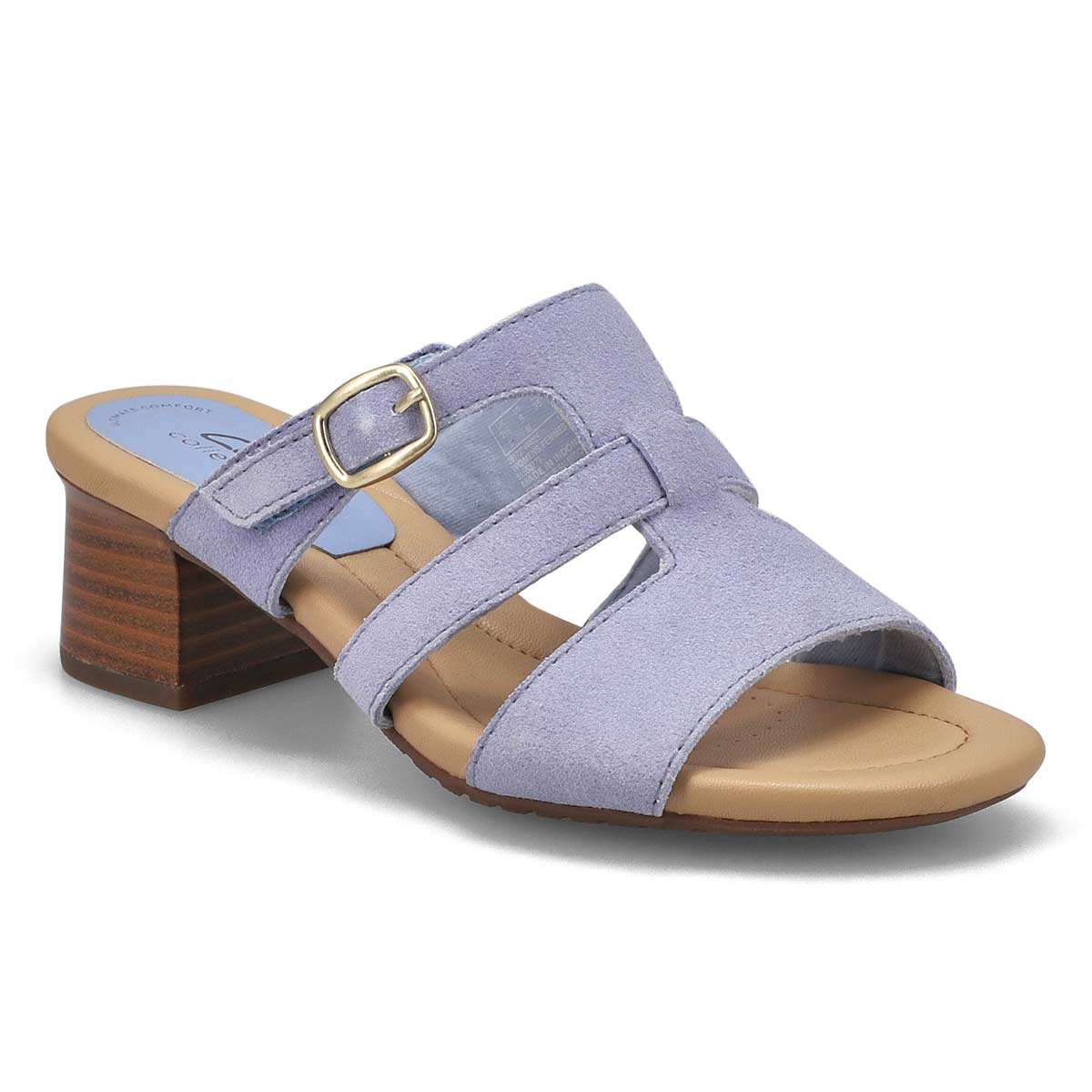 Clarks, Sandale DESIRAE PALM, bleu poudre, femmes