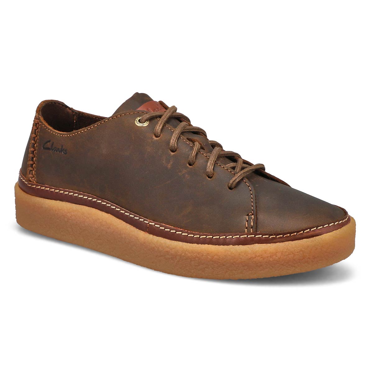 Clarks, Chaussure décontractée OAKPARK LOW, cire d'abeille, hommes