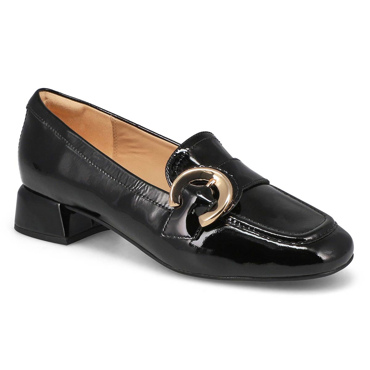 Clarks, Clarks, Flâneur DAISS30 TRIM, noir verni, femmes