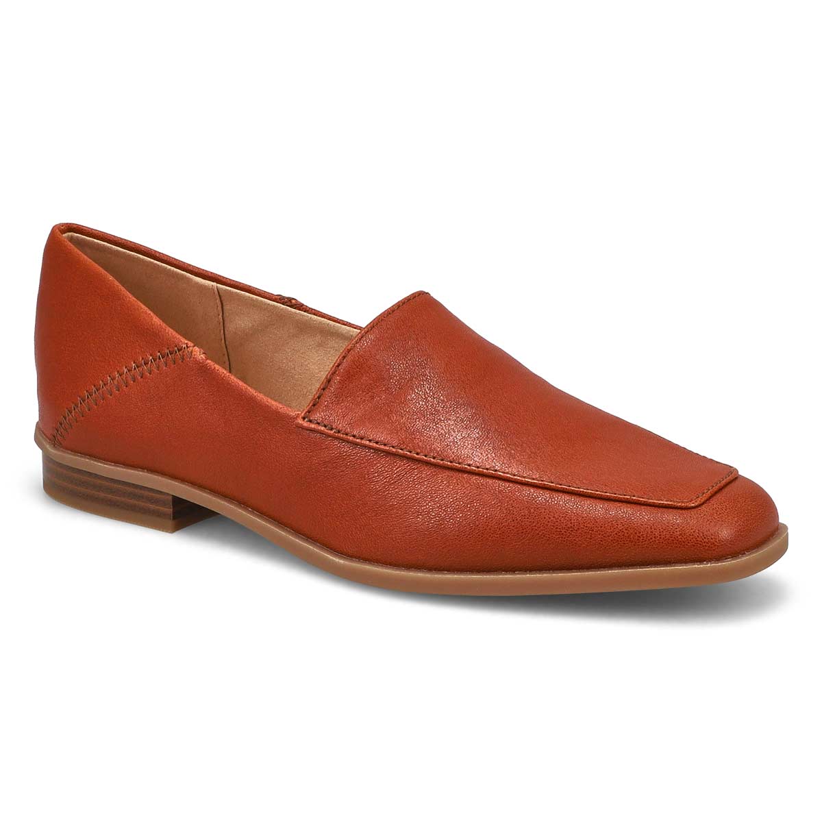 Clarks, Women's Sarafyna Freva Casual Loafer - Dark Tan