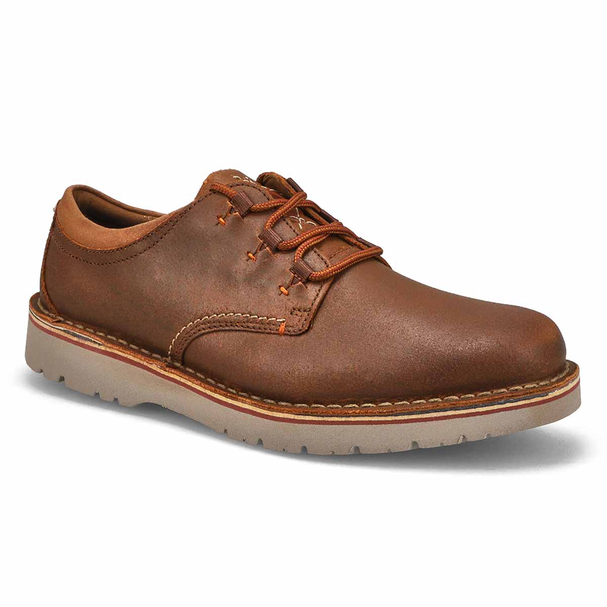 Clarks, Clarks, Chaussure EASTFORD LOW, cola, hommes