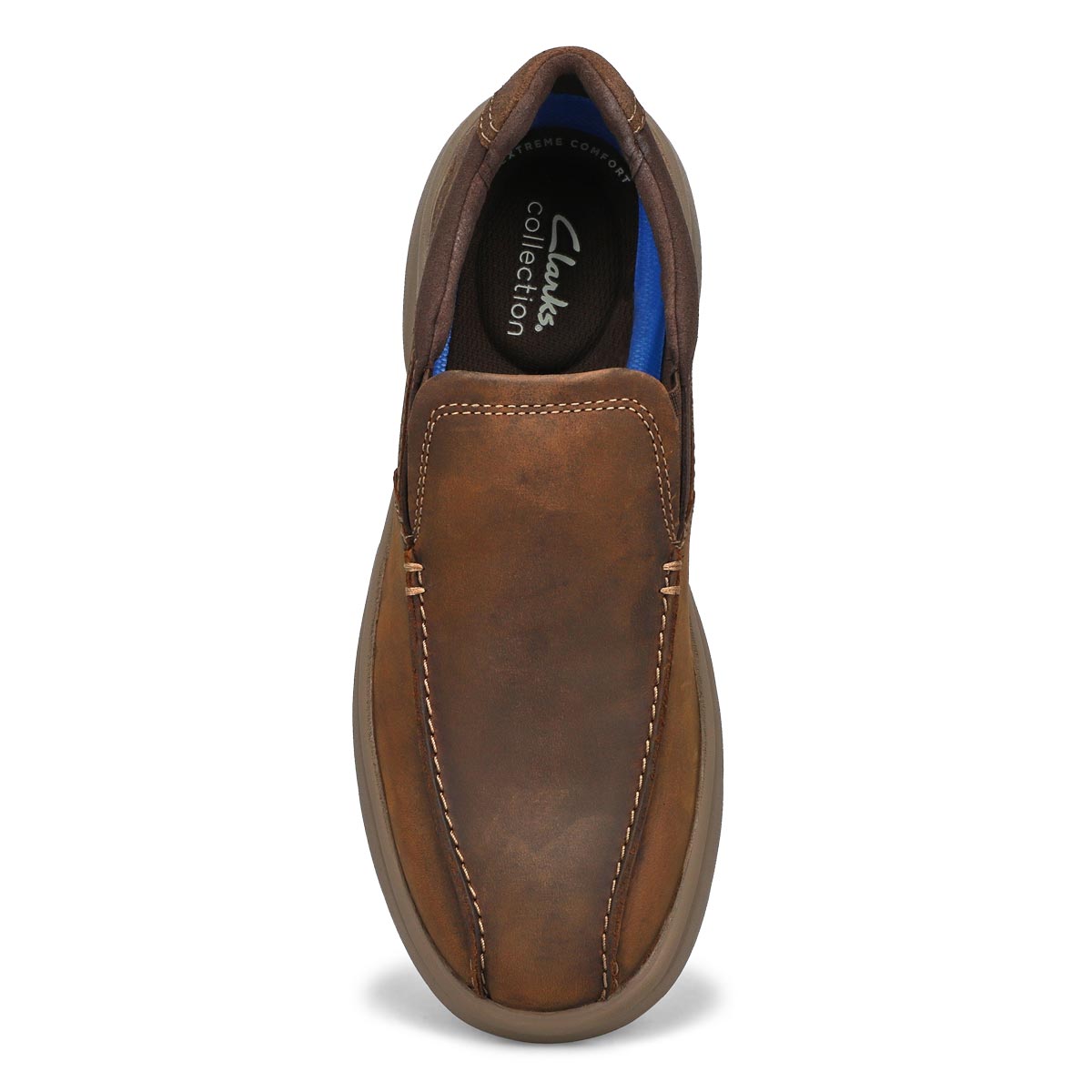 Mens Bradley Step Casual Slip On Loafer - Beeswax