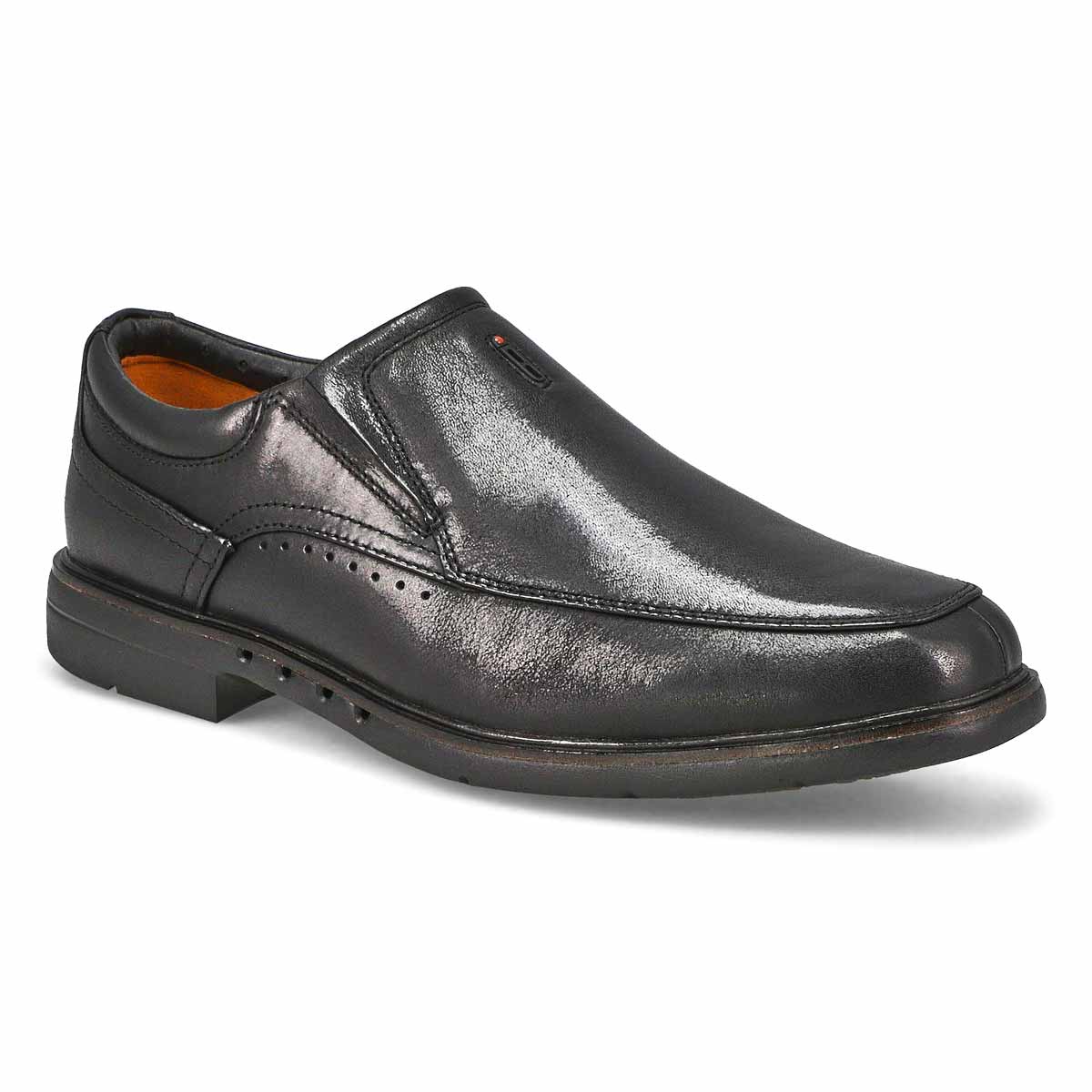 Mens Un Kendrick Go Slip On Wide Dress Shoe - Black