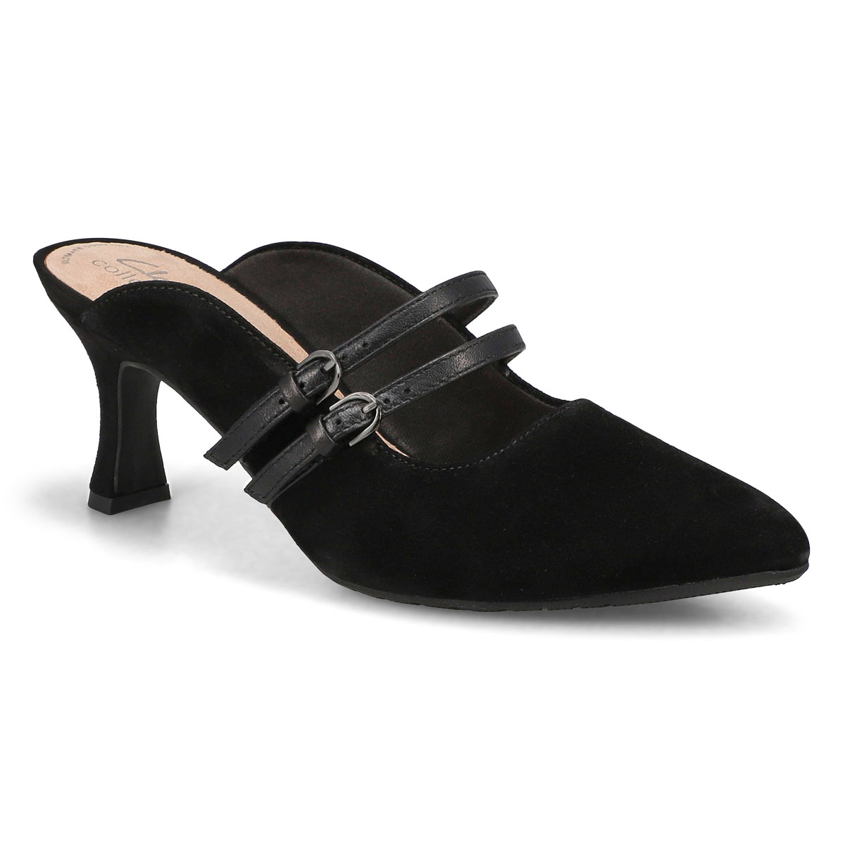 Clarks, Escarpin KATALEYNA EVE, suède noir, femmes