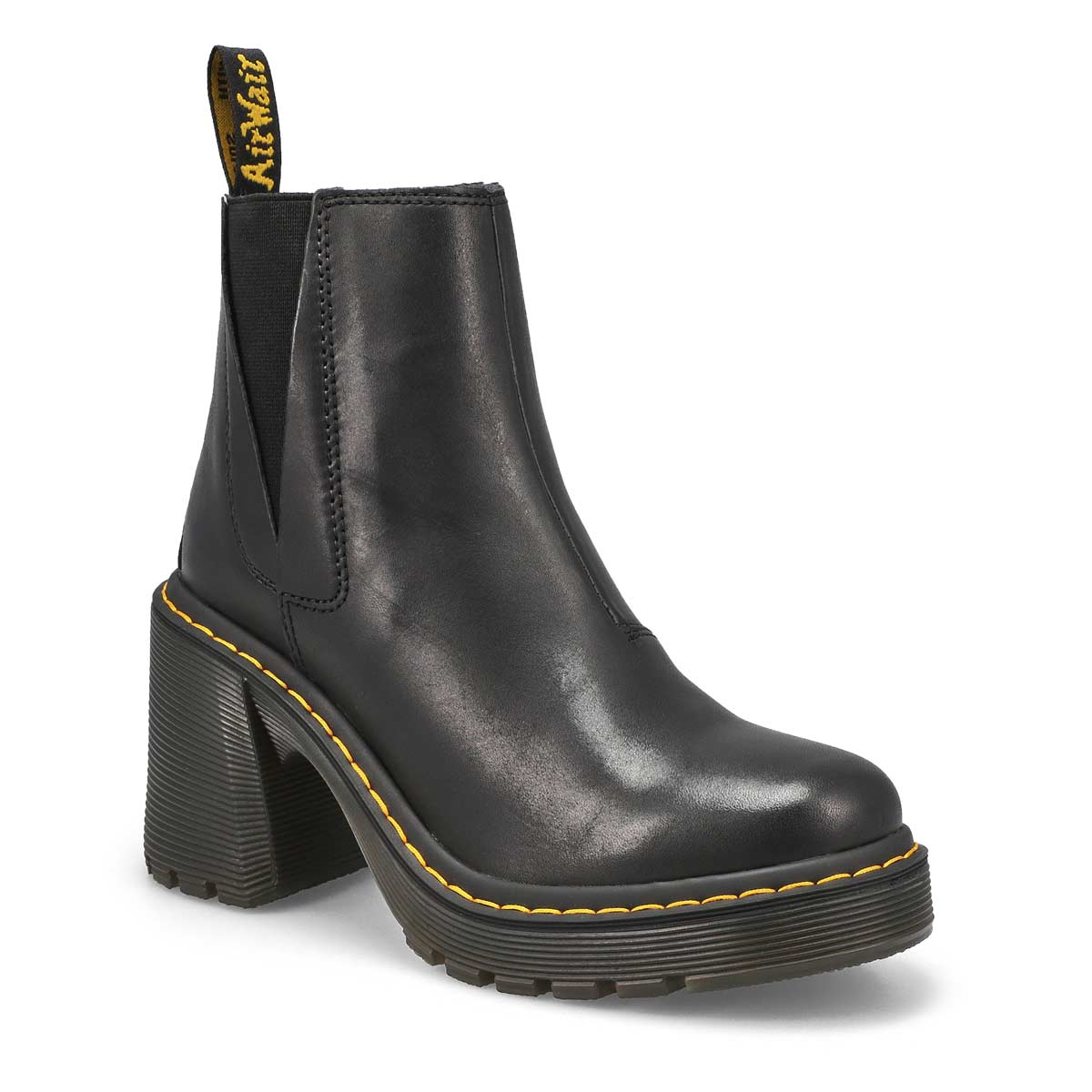 DrMartens, Botte Chelsea SPENCE PLATFORM, noir, femmes