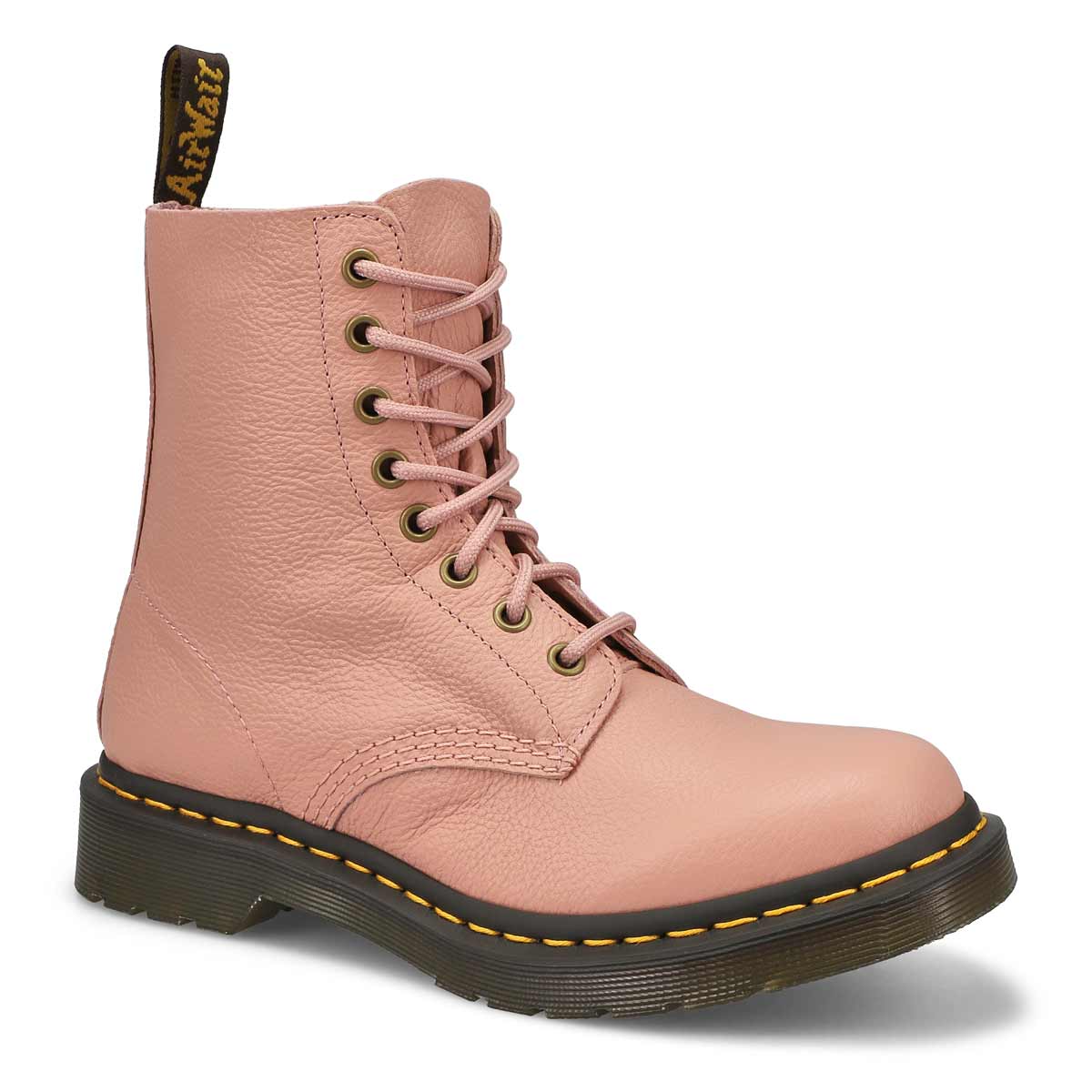 DrMartens, Women's 1460 Pascal Virginia 8-Eye Comba Boot - Peach Beige