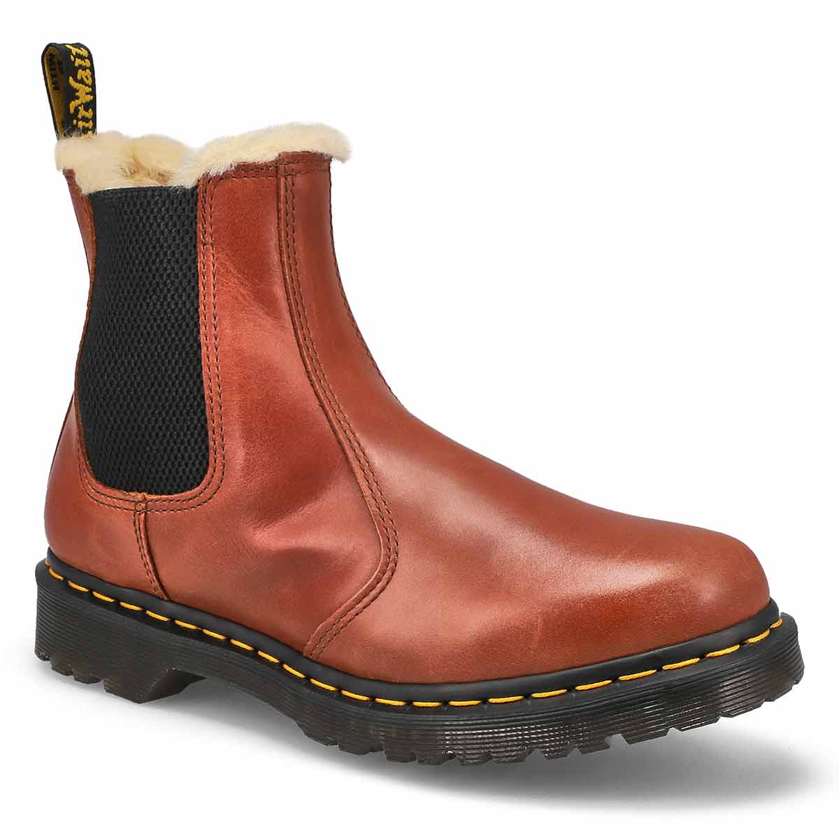 DrMartens, Women's 2976 Leonore Chelsea Boot - Saddle Tan