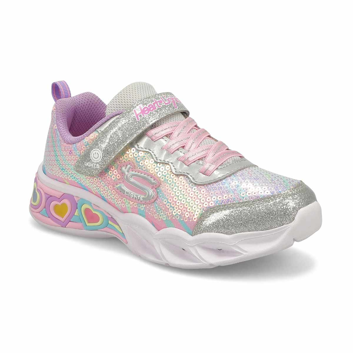 Skechers, Baskets à lumières SWEETHEART LIGHTS LET'S SHINE, multi, filles