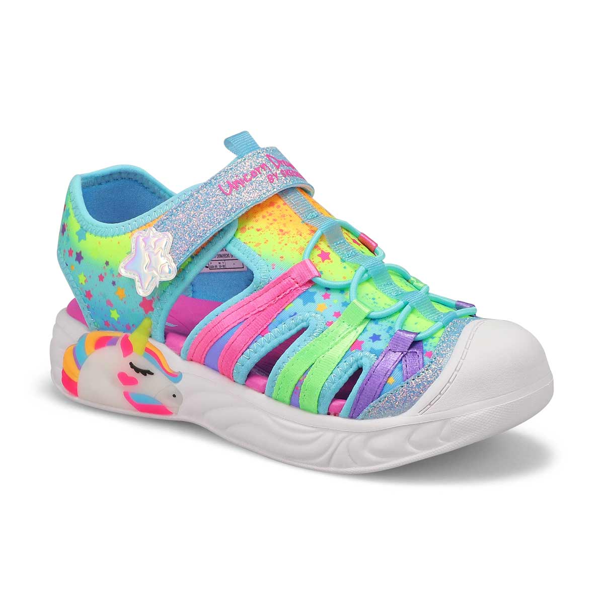 Skechers, Girls' Unicorn Dreams Explorer Sandal - Multi