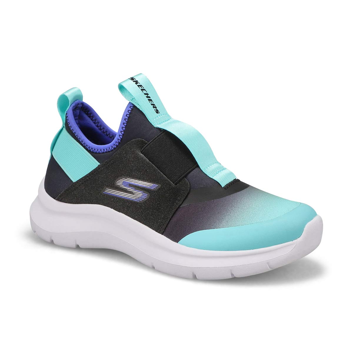 Skechers, Baskets SKECH FAST OMBRE SUNSET, noir aqua, filles