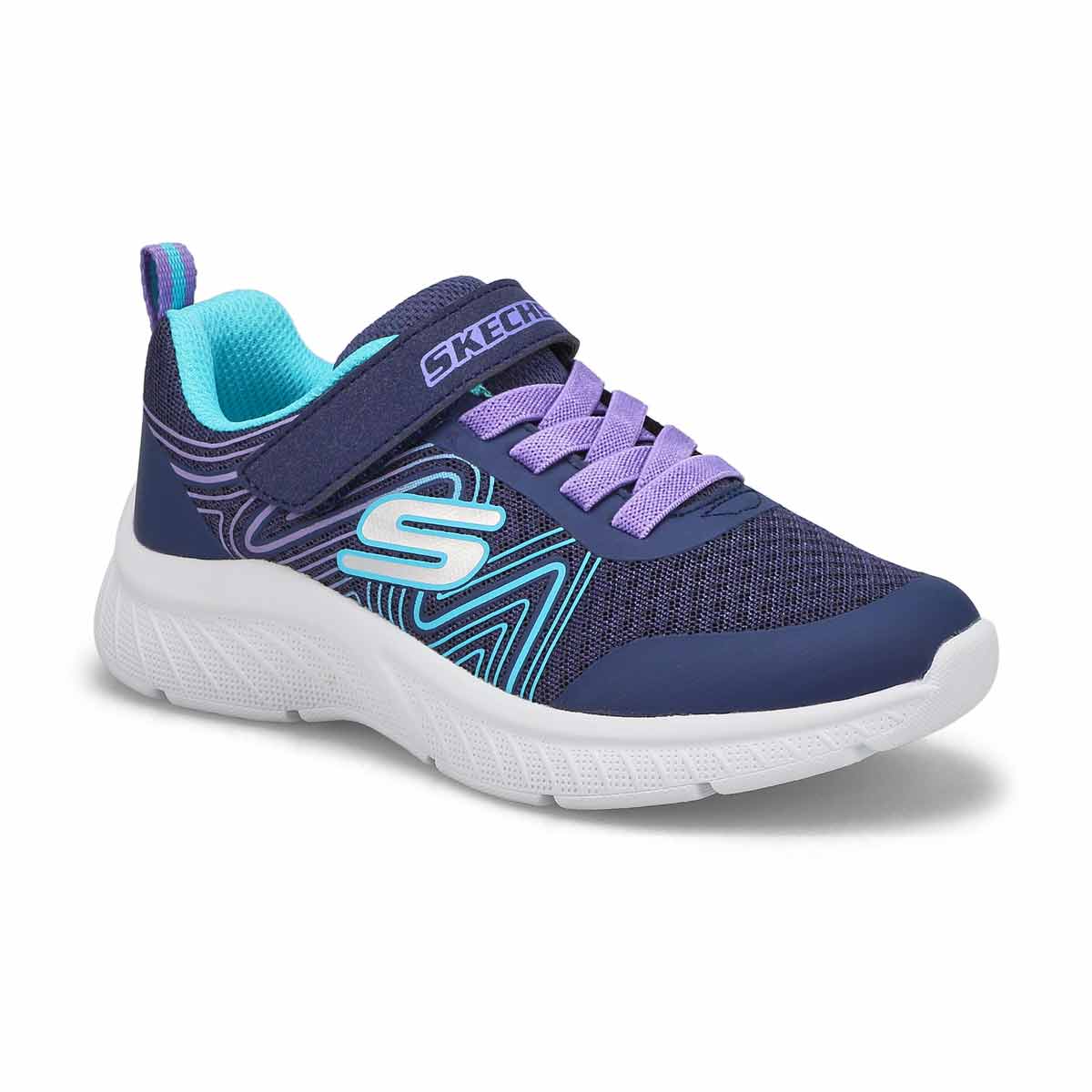 Skechers, Baskets MICROSPEC PLUS SWIRL SWEET, marine multi, filles