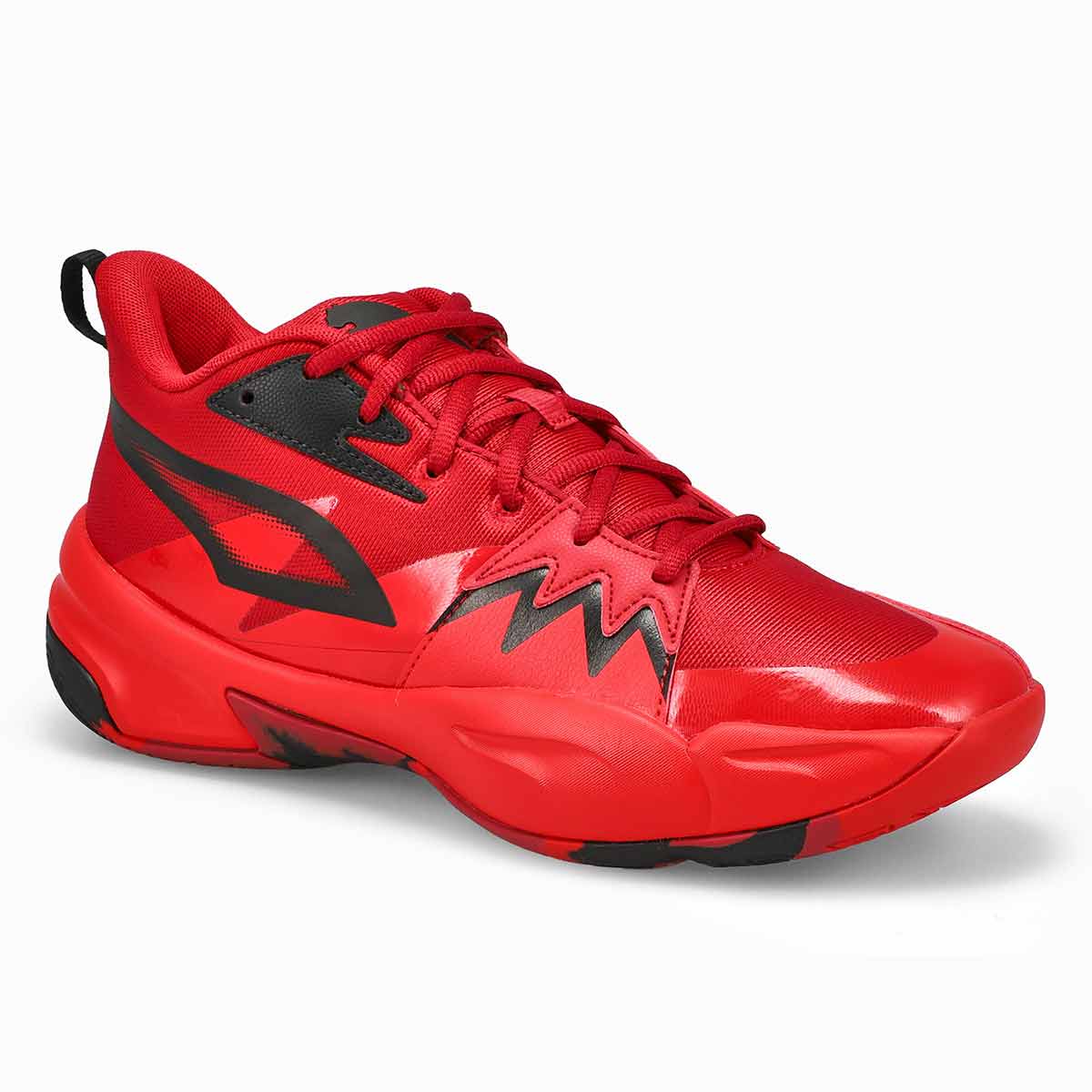 Puma, Men's Genetics Sneaker - Red  Black