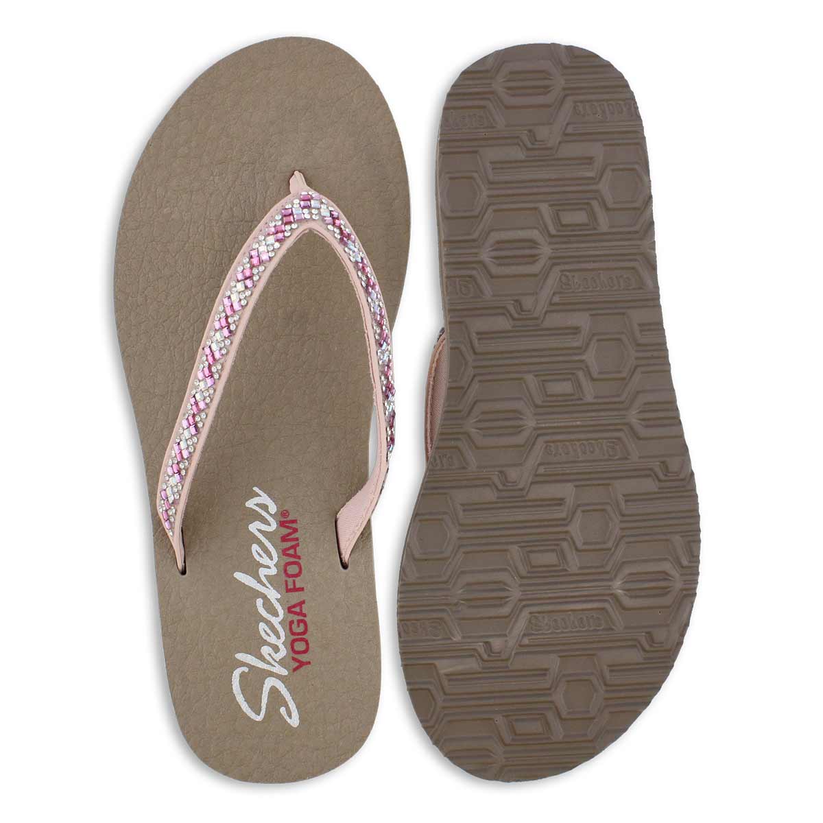 skechers yoga foam beige