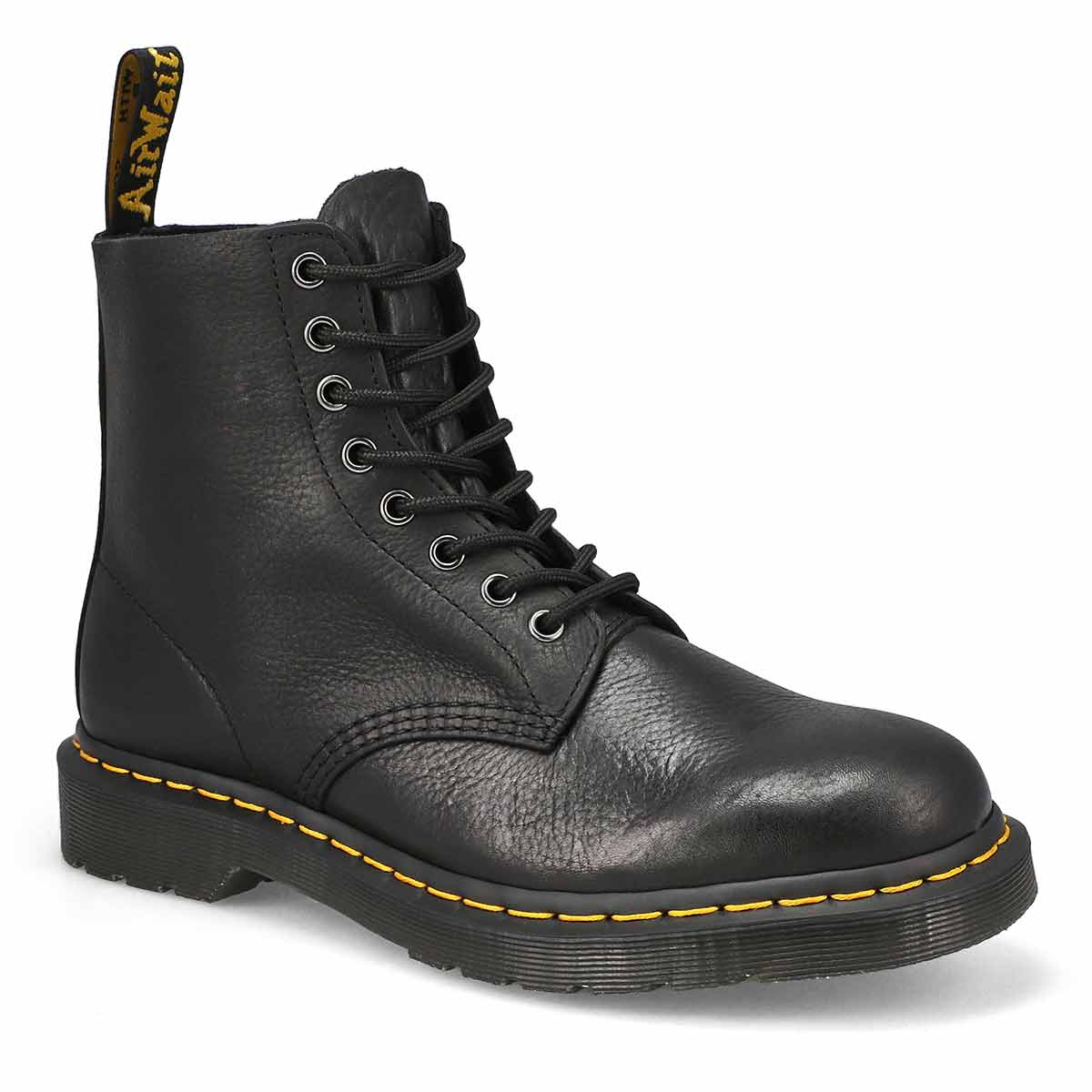 DrMartens, DrMartens, Men's 1460 Pascal Ambassador 8-Eye Smooth Combat Boot - Black