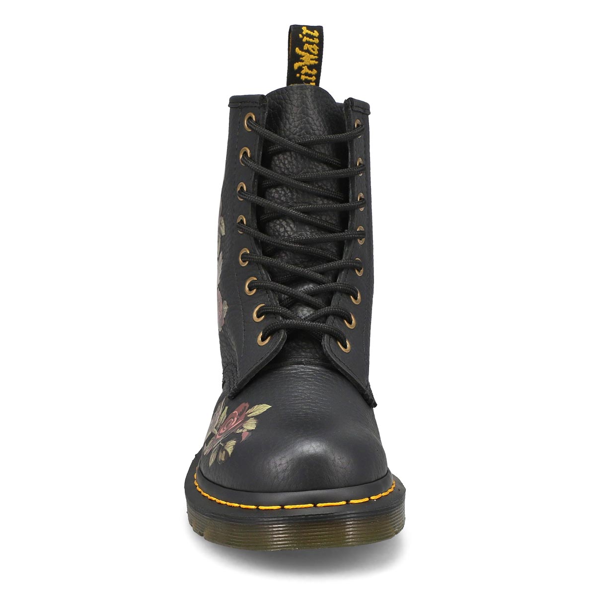 Womens 1460 Nappa 8-Eye Combat Boot - Decayed Roses