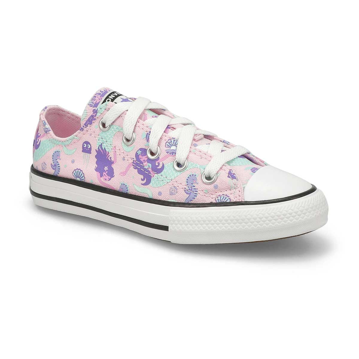 Converse, Girls' Chuck Taylor All Star Under The Sea Sneaker - Pink Lilac