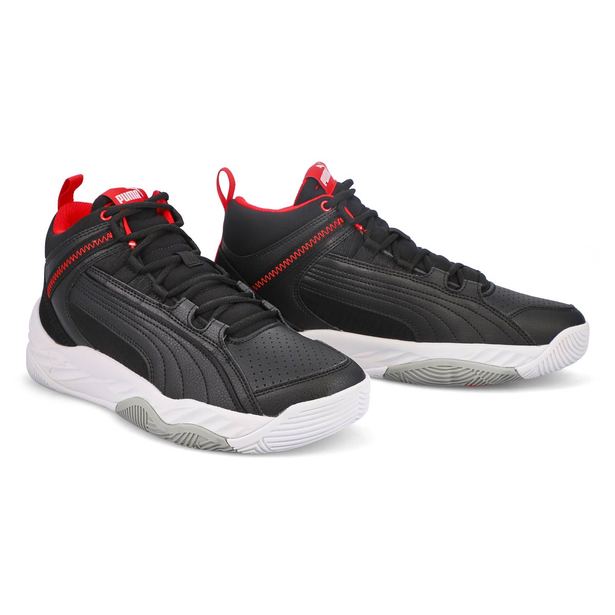 Puma Men's Rebound Future EVO Sneaker - Black | SoftMoc.com