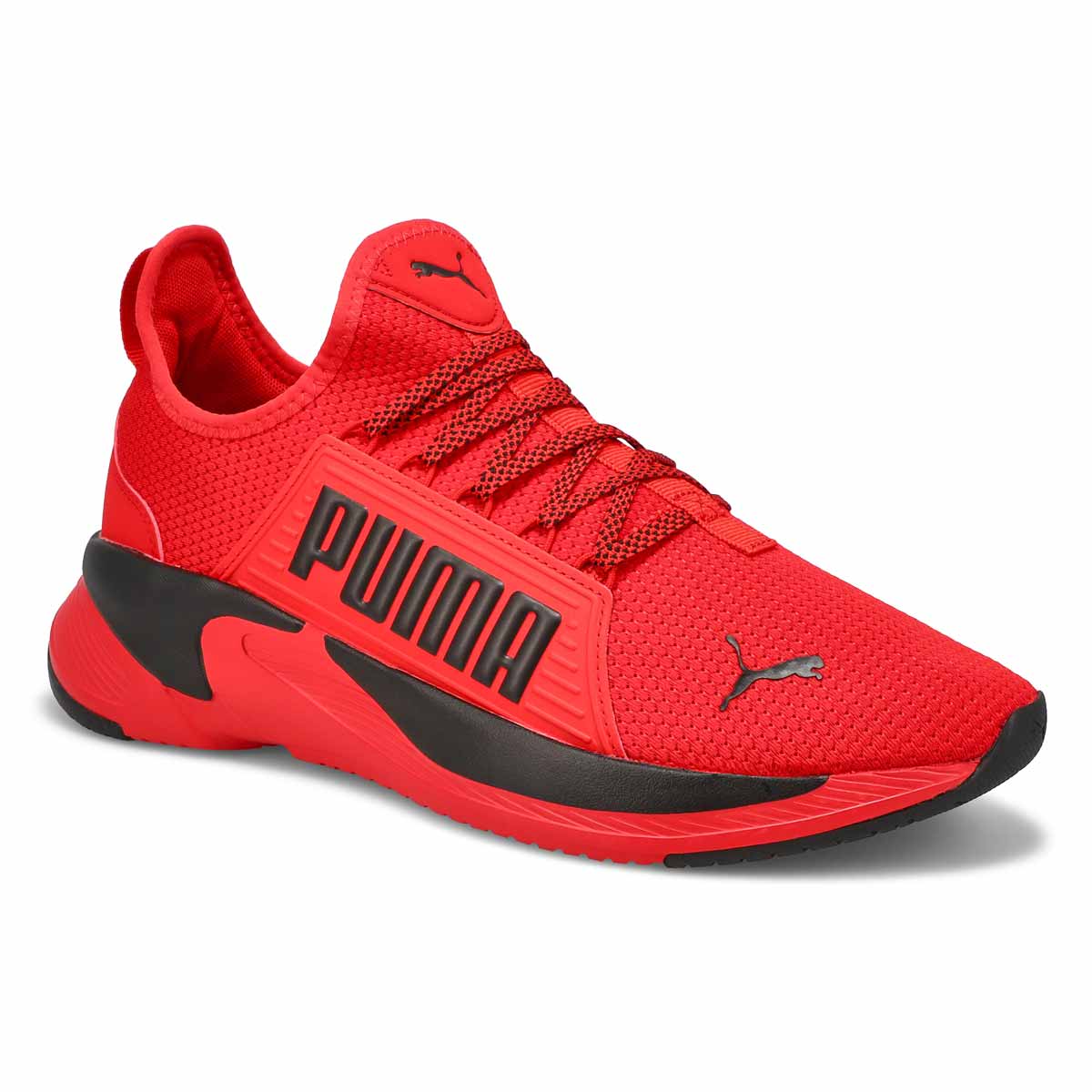 Puma, Men's Softride Premier Slip On Sneaker - Red Black