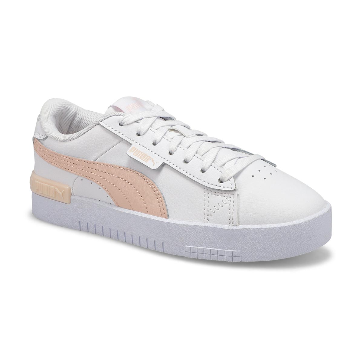 Puma, Baskets JADA JR, blanc rose, filles