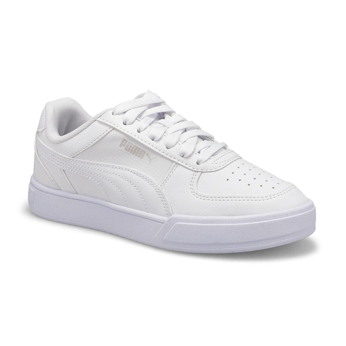 Puma, Basket CAVEN JR, blanc gris, enfants