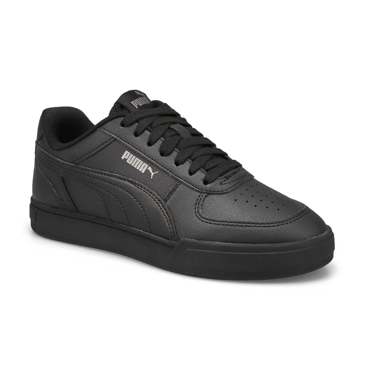 Puma, Kids' Caven Jr Sneaker - Black Steel Grey