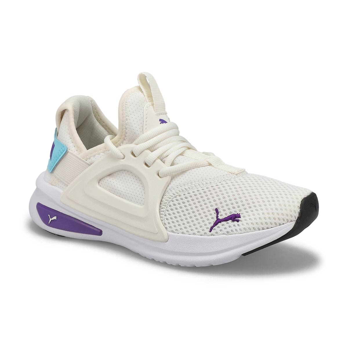 Puma, Baskets SOFTRIDE ENZO EVO JR, blanc chaud, enfants