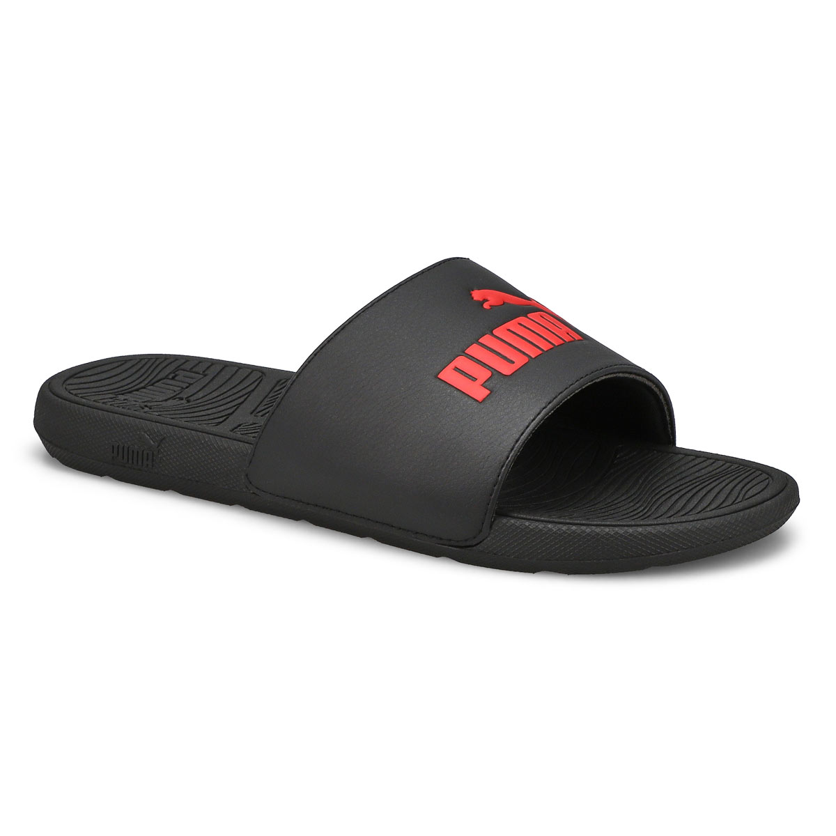 Puma, Men's Cool Cat 2.0 BX Slide Sandal - Black Red