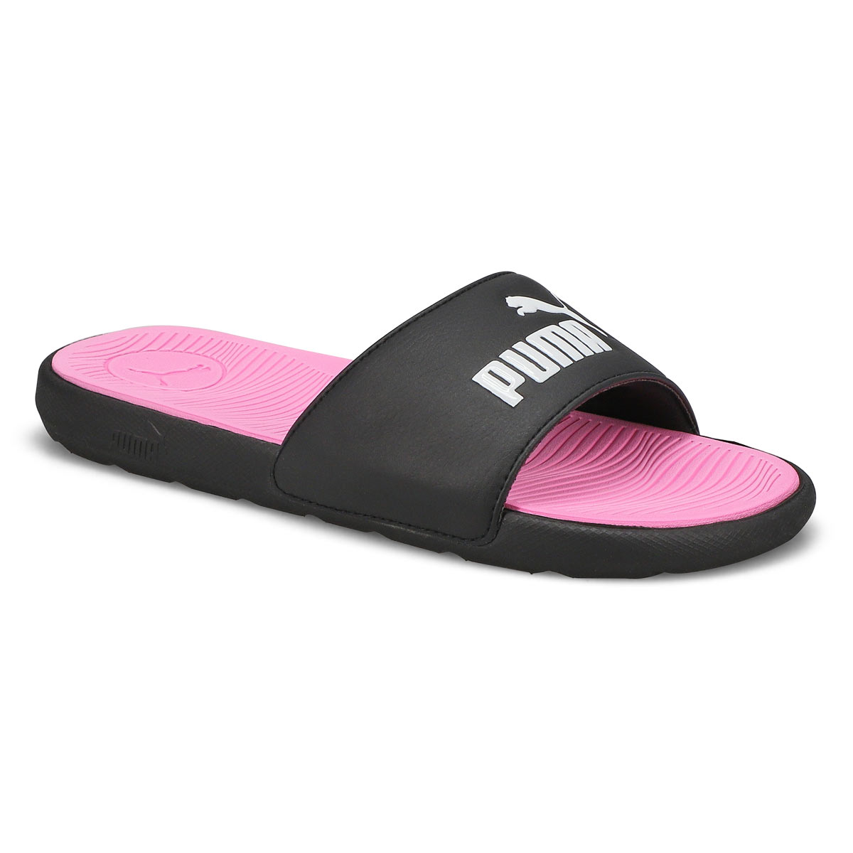 Puma, Puma, Women's Cool Cat 2.0 BX Slide Sandal - Black White Pink