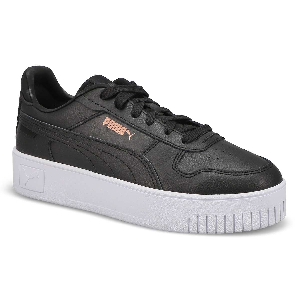 Puma, Baskets CARINA STREET, noir or rose, femmes