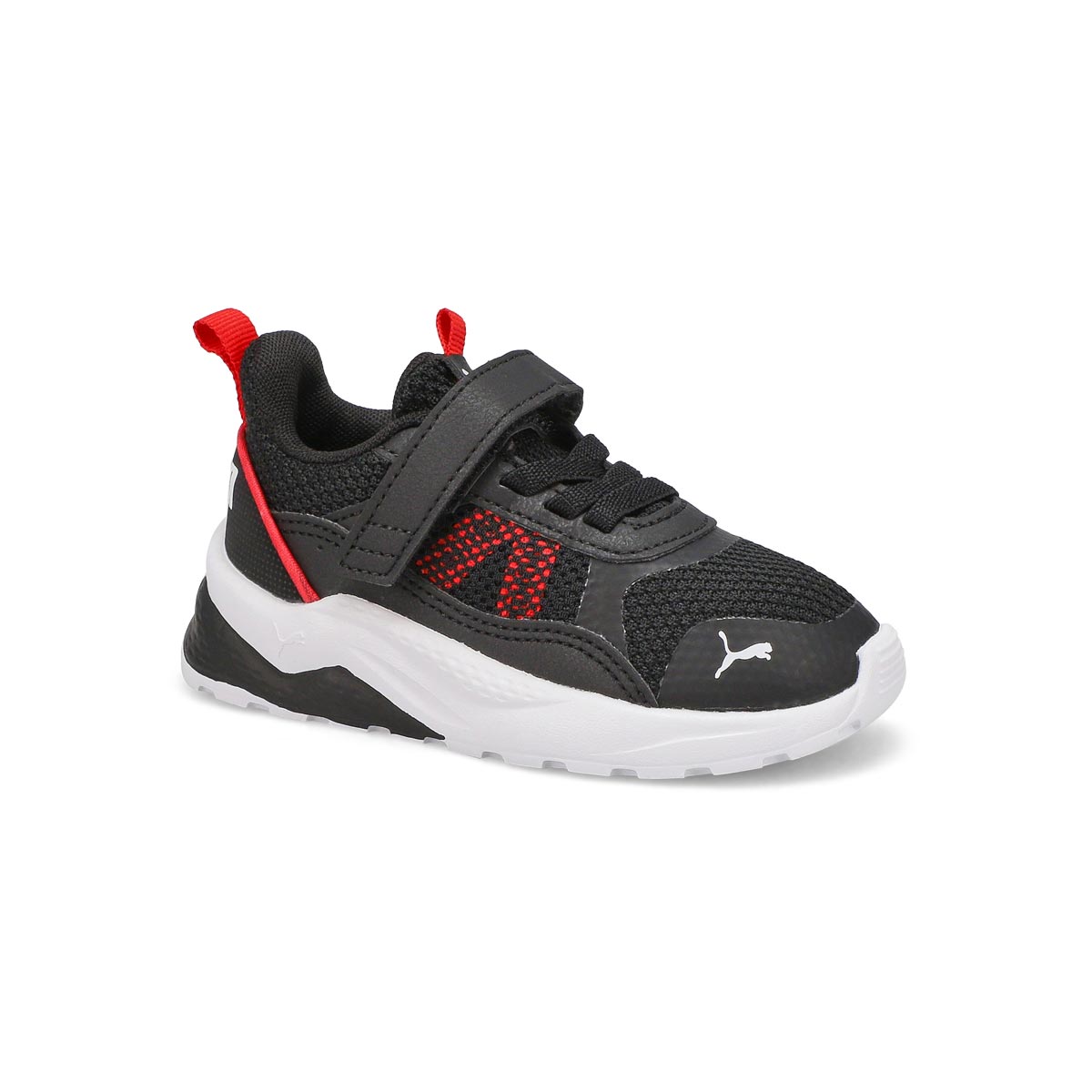 Puma, Infants' Anzarun 2.0 AC+ Sneaker - Black Red White