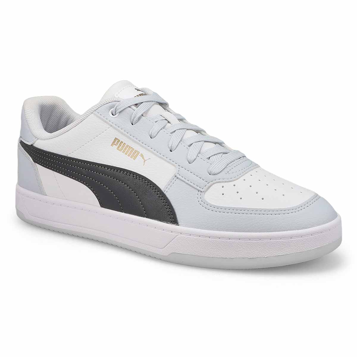 Puma, Men's Caven 2.0 Lace Up Sneaker - White Strong Gray Silver Mist