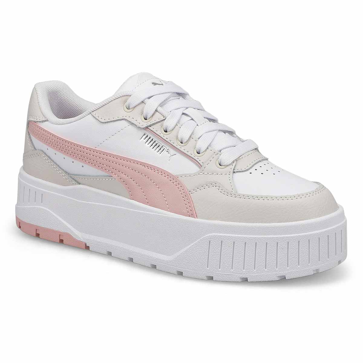 Puma, Baskets à plateforme KARMEN II IDOL, blanc mauve gris, femmes