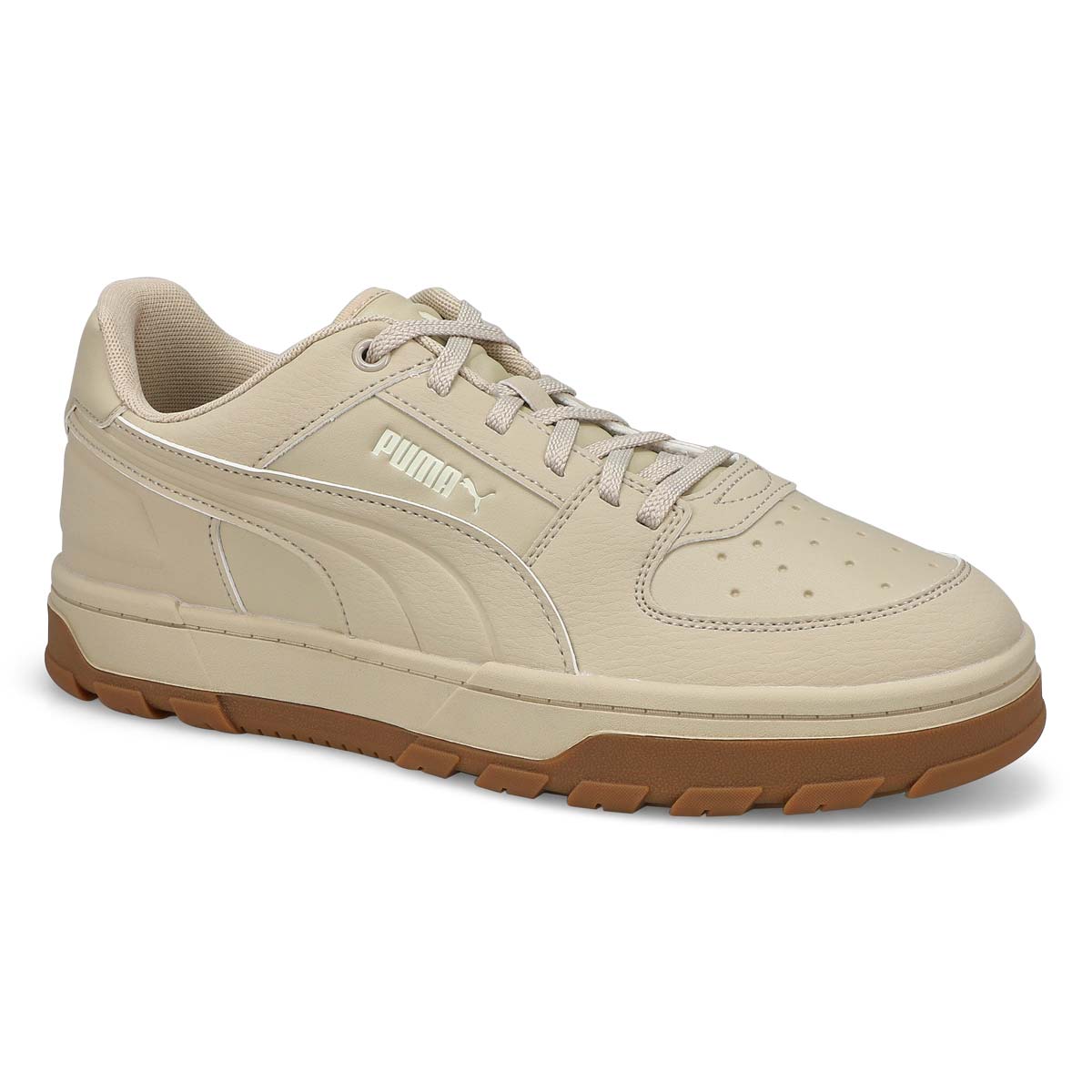 Puma, Men's Caven 2.0 Abrupt Lace Up Sneaker - Desert Dust Vapor Gray Gum