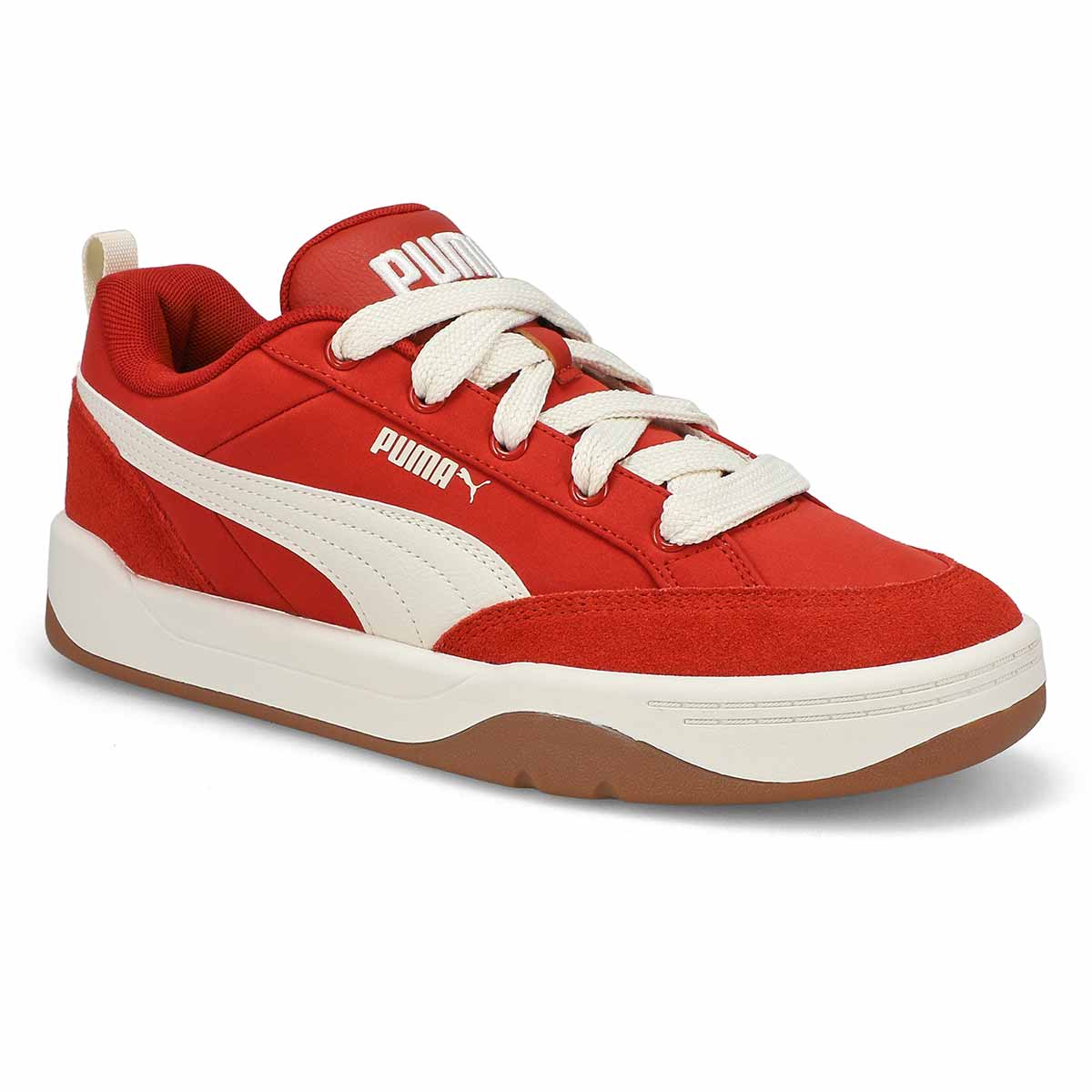 Puma, Men's Park Lifestyle Street Lace Up Sneaker - Mars Red Vapor Gray