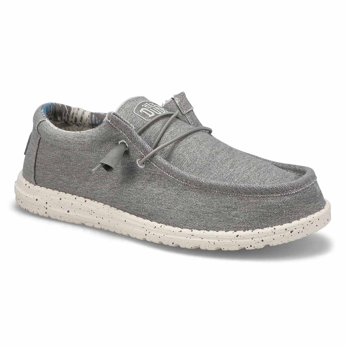 Heydude, Heydude, Men's Wally Stretch Casual Shoe - Iron