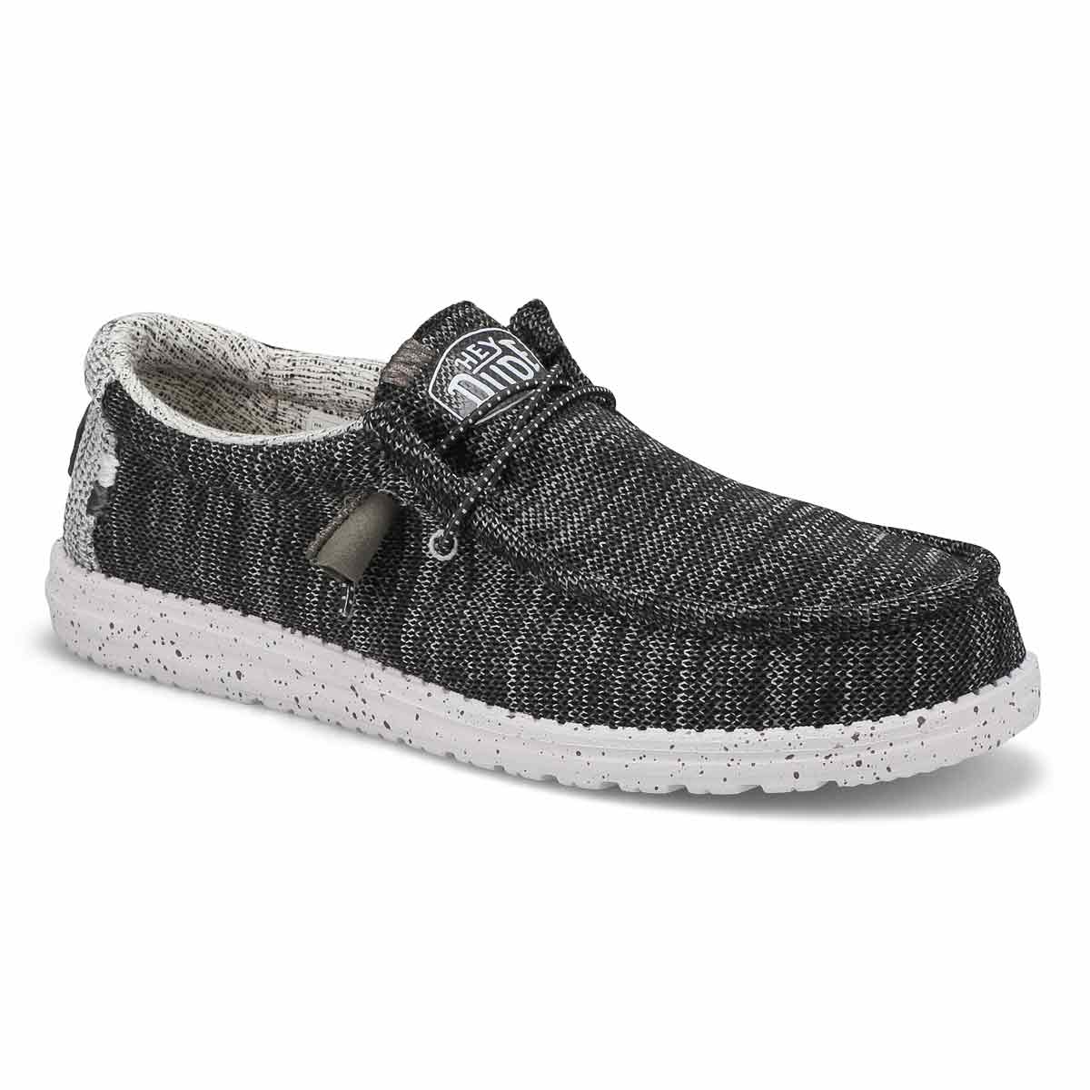 Heydude, Heydude, Men's Wally Stretch Casual Shoe - Meteorite