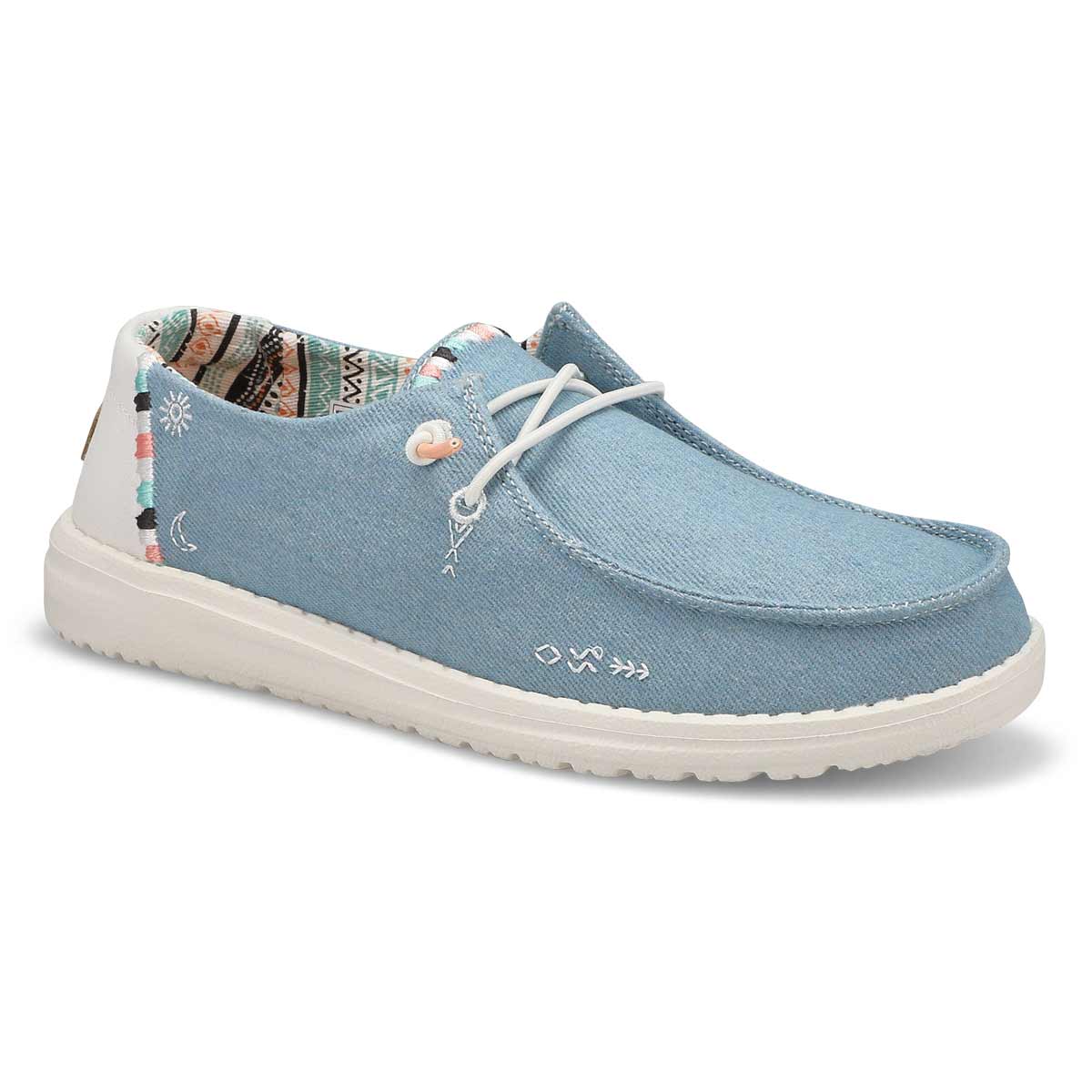 Heydude, Women's Wendy Boho Casual Shoe - Light Denimt