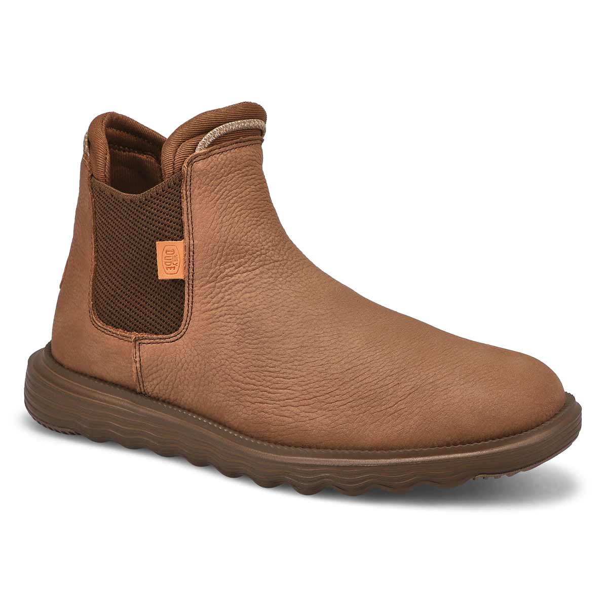 Heydude, Men's Branson Craft Leather Chelsea Boot - Brown