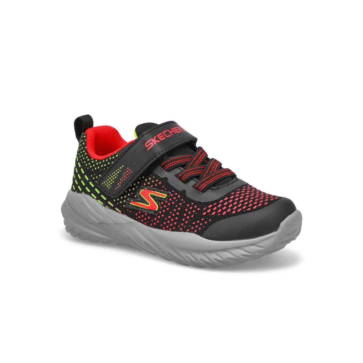 Skechers, Infants' Nitro Sprint Karvo Sneaker - Black Red