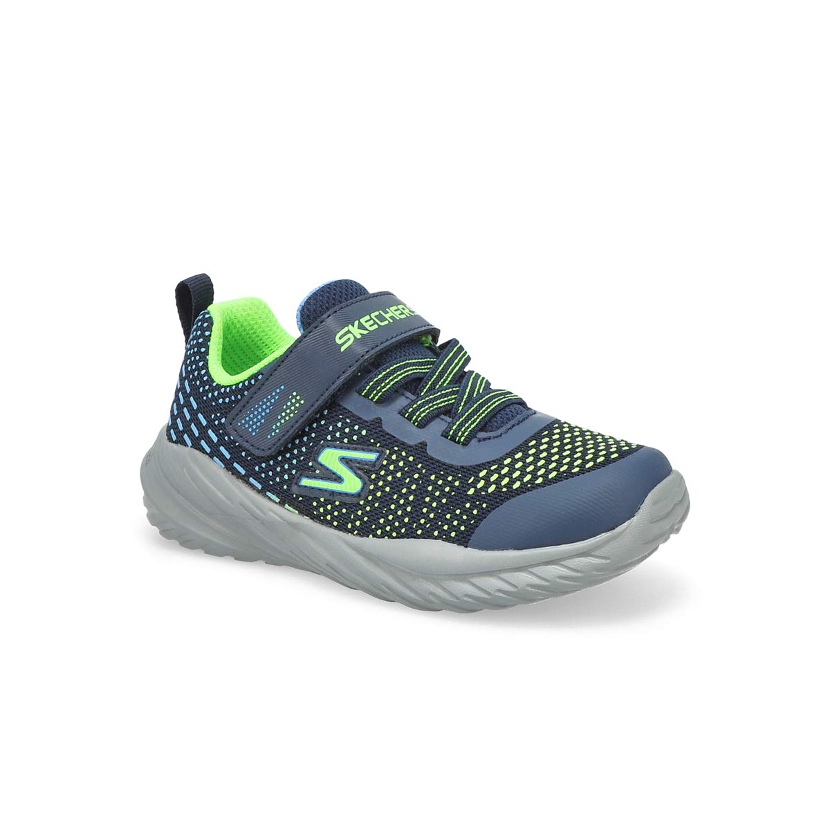 Skechers, Skechers, Infants' Nitro Sprint Sneaker - Navy  Lime