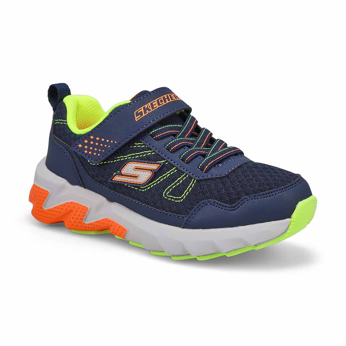 Skechers, Boys'  Elite Sport Tread Sneaker - Navy