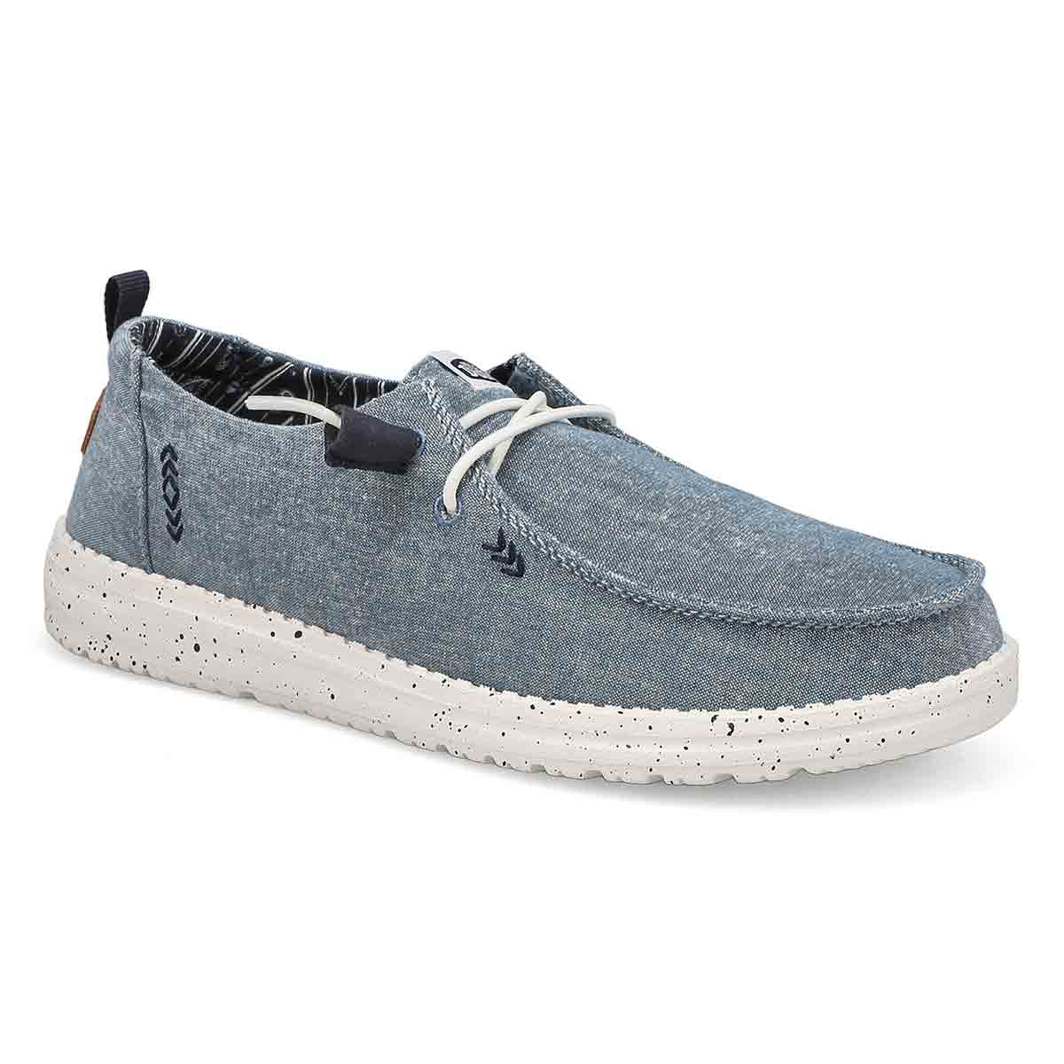 Heydude, Women's Wendy Chambray Casual Shoe - Light Blue