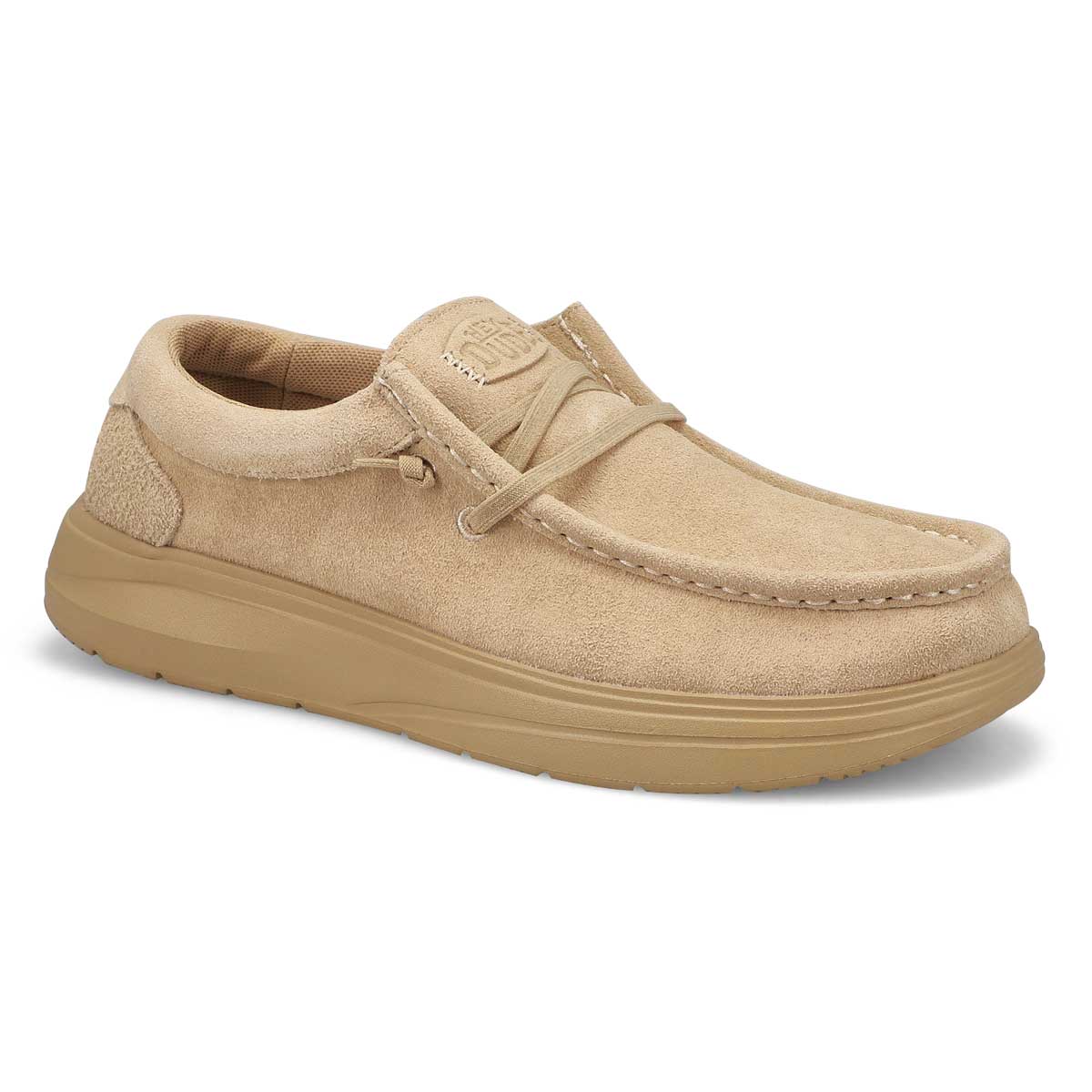 Heydude, Heydude, Men's Wally Comf Suede Casual Shoe - Tan