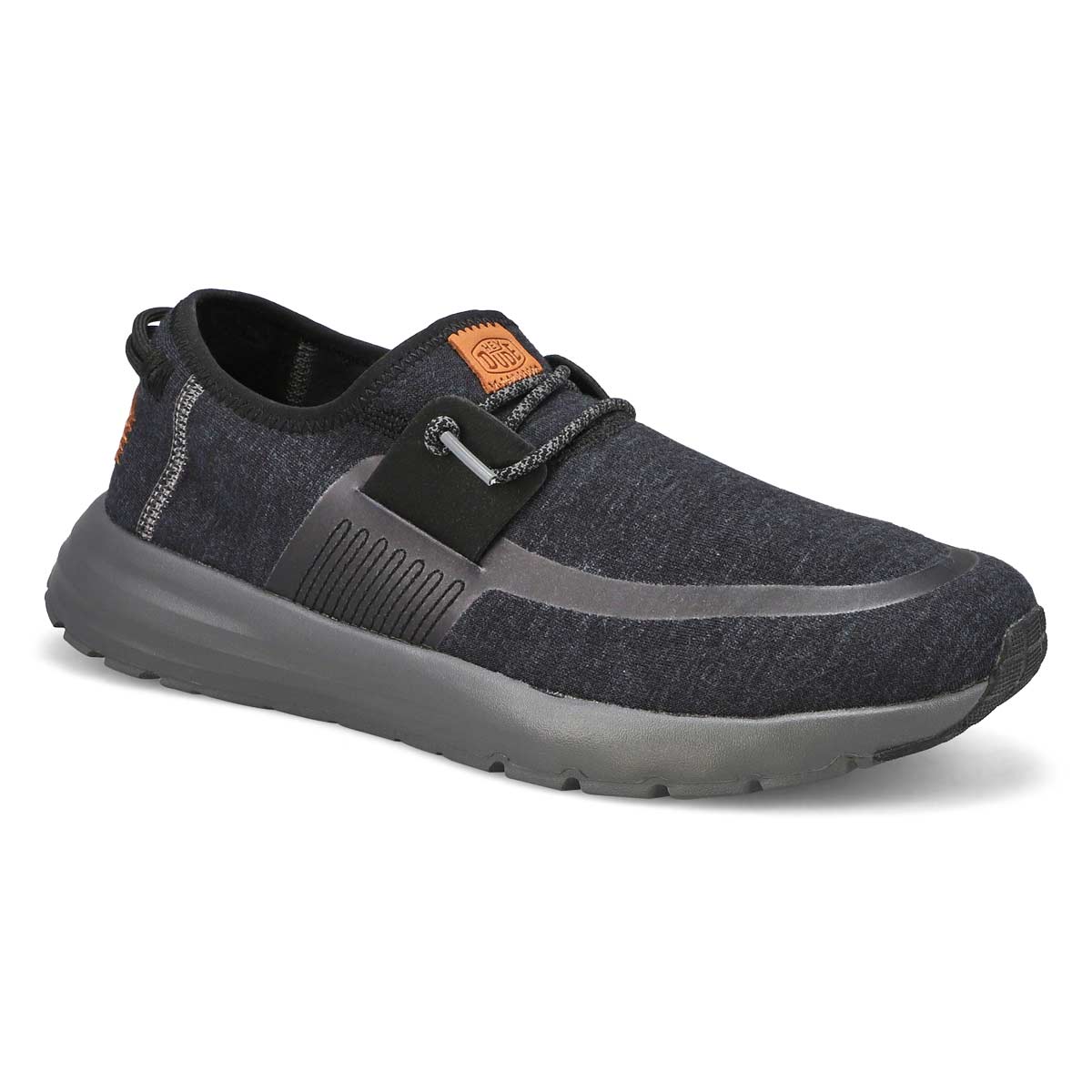 Heydude, Men's Sirocco Knit Sneaker - Black Charcoal