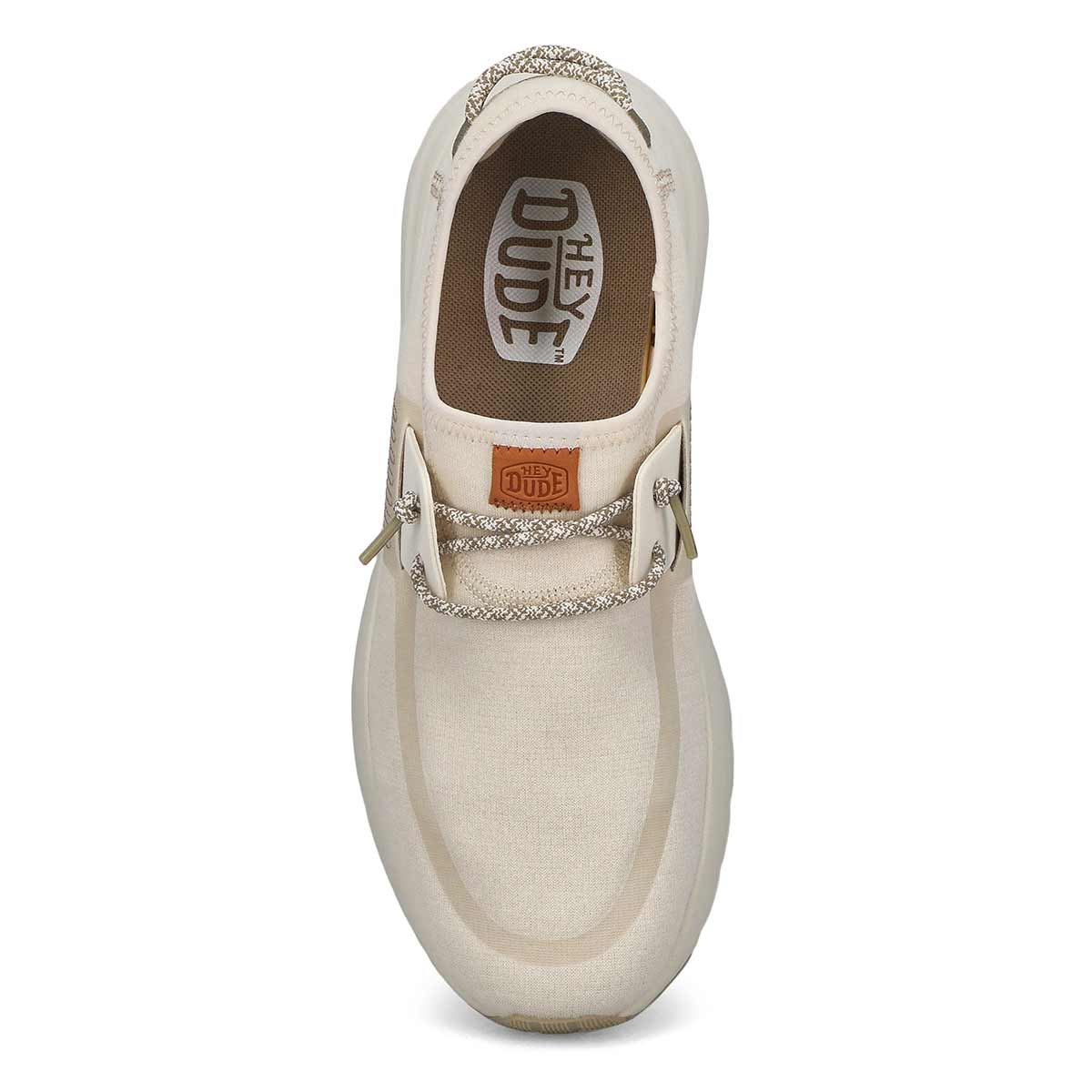 Mens Sirocco Knit Sneaker - Egret/Natural