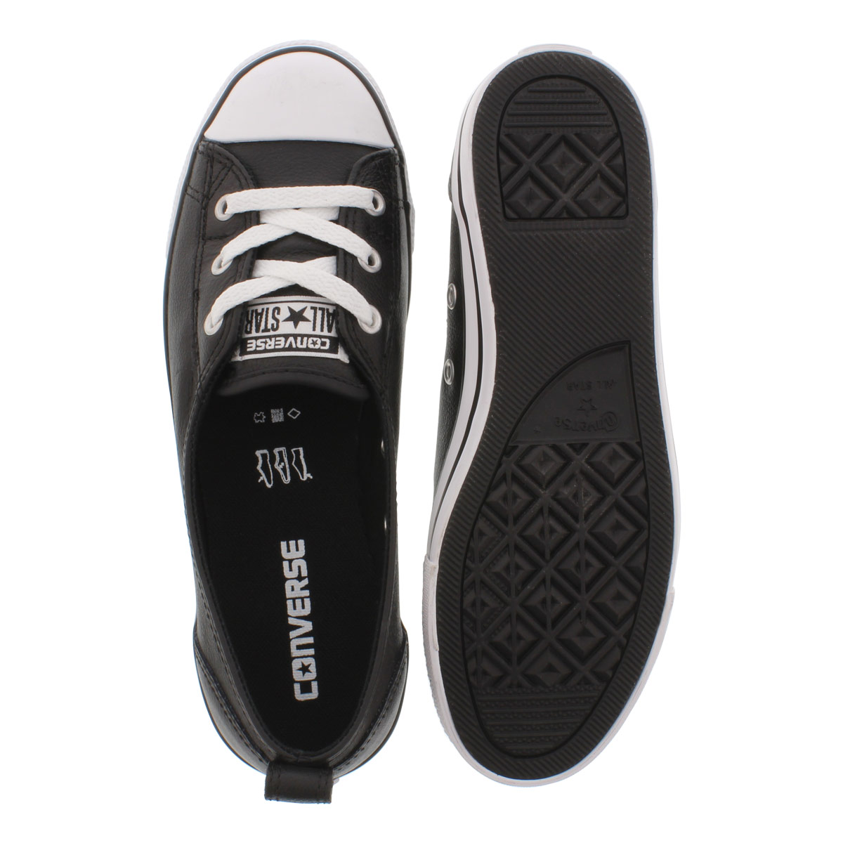converse all star ballet lace leather
