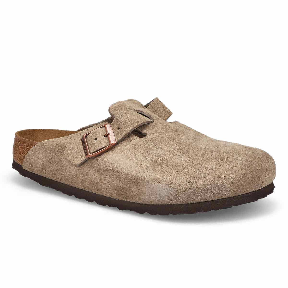 Birkenstock, Women's Boston Soft Footbed Clog - Taupe