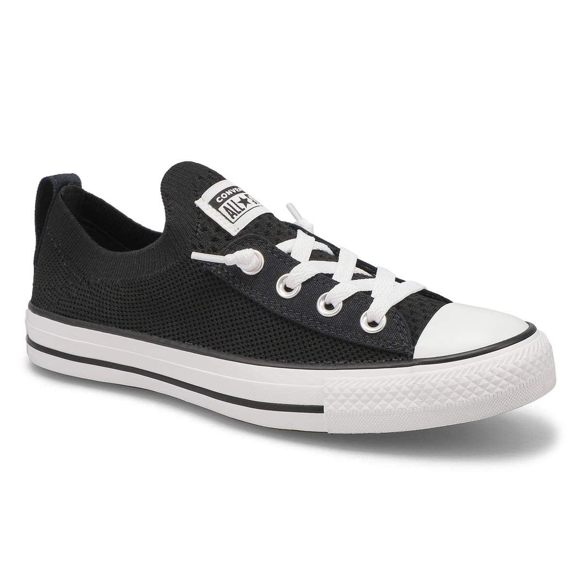 Converse, Women's Chuck Taylor All Star Shoreline Knit Sneaker - Black