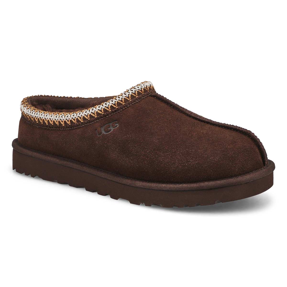 UGG, Pantoufle en peau de mouton TASMAN, cacao, hommes